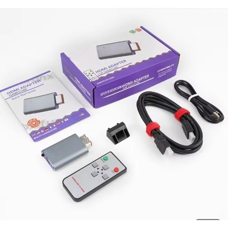 Gaming Console Cube - 2026 Retro Gaming Accessories NGC HDMI