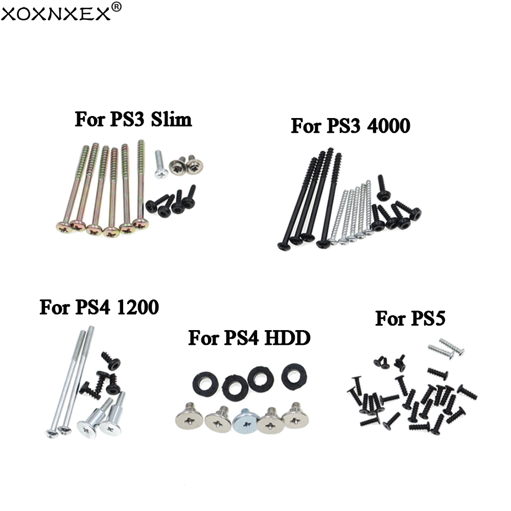 Gaming Console Pc - 1Set Housing Shell Replacement Power Screws