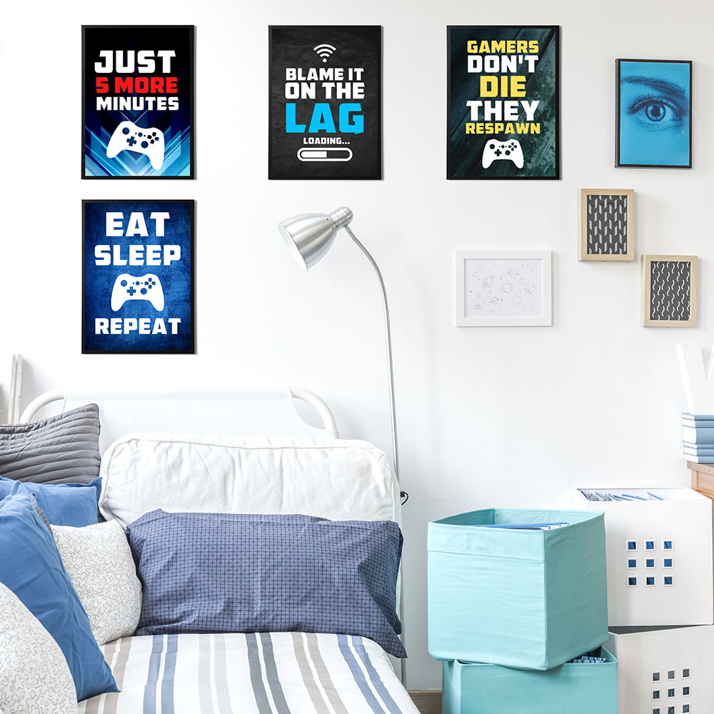 Gaming Quotes Art Painting Con - Gaming Console Picture recension och pris