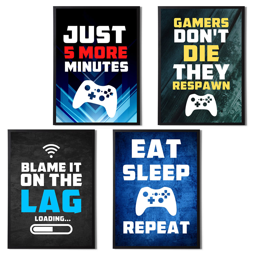 Gaming Quotes Art Painting Con - Gaming Console Picture recension och pris