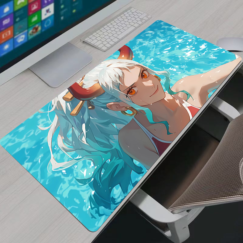 One Piece Yamato Mouse Pad Not - Gaming Console Desk recension och pris