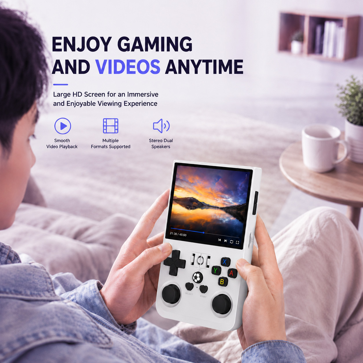 R36 Max Pro Portable Handheld  - Gaming Console R36 Max recension och pris
