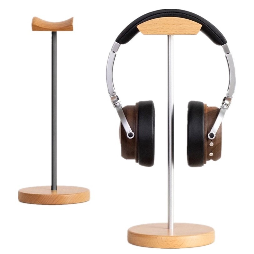 Black Walnut Wood & Aluminum H - Gaming Console Desk recension och pris
