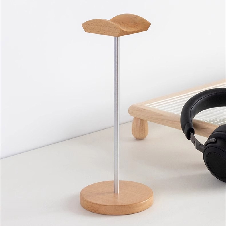 Black Walnut Wood & Aluminum H - Gaming Console Desk recension och pris