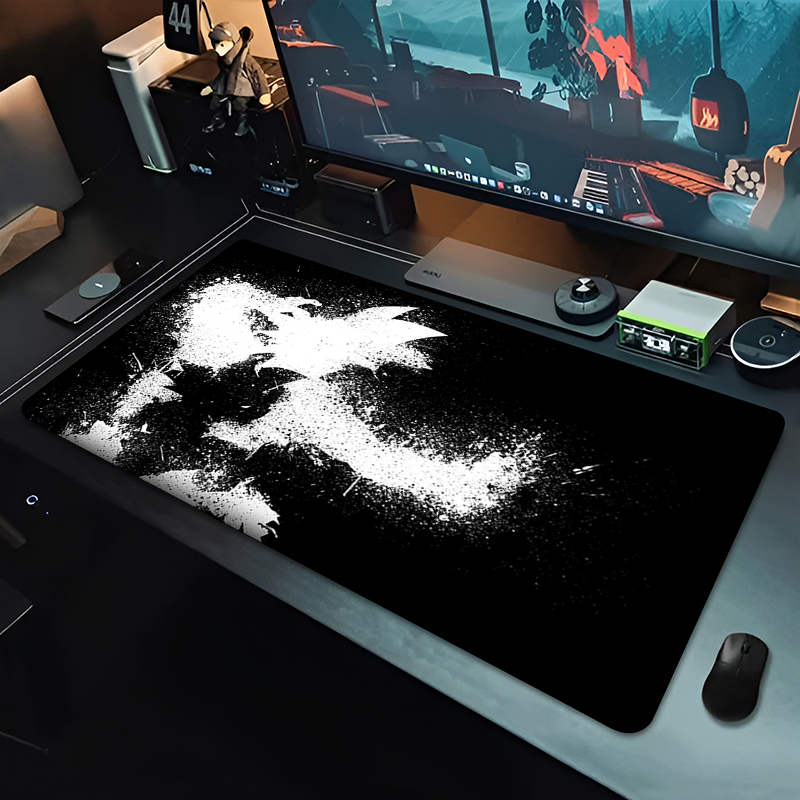 DBZ Black Anime Mouse Pad Drag - Gaming Console Desk recension och pris