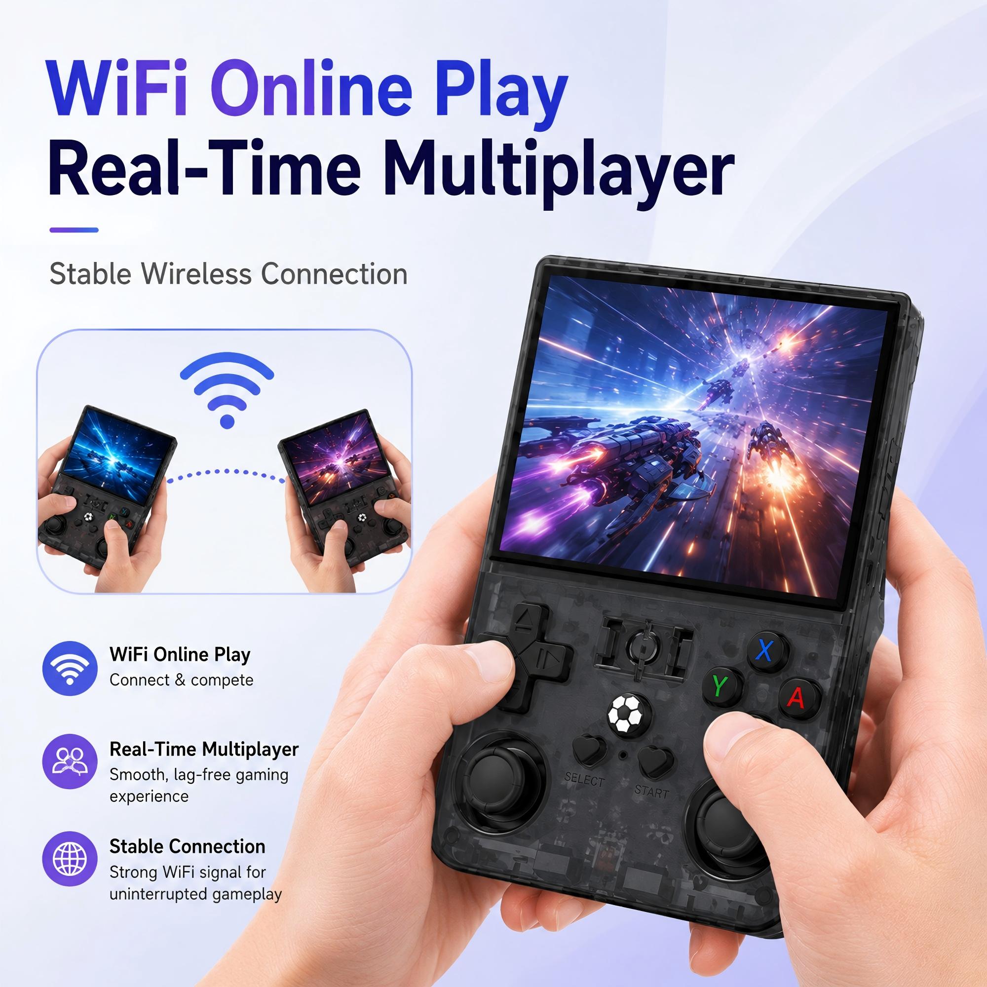 R36 MAX Portable Retro Game Co - Gaming Console R36 Max recension och pris