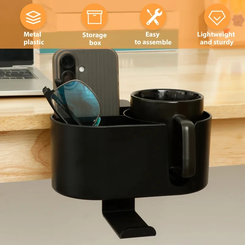 4 in 1 Desk Cup Holder Headpho - Gaming Console Desk recension och pris