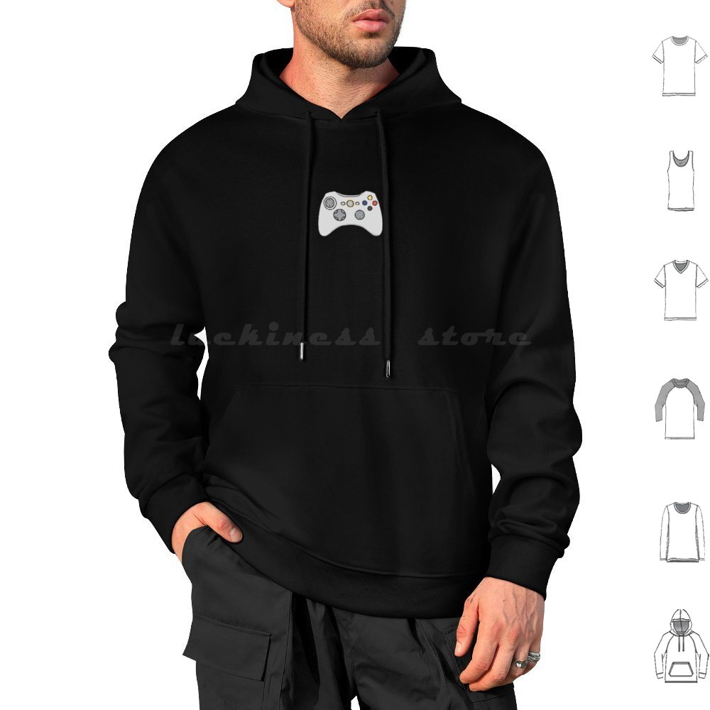 Controller Hoodie Cotton Long  - Console Gaming Hand recension och pris