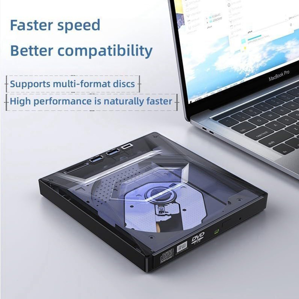 Hot 7-in-1 DVD BD CD Burner US - Gaming Console Pc recension och pris