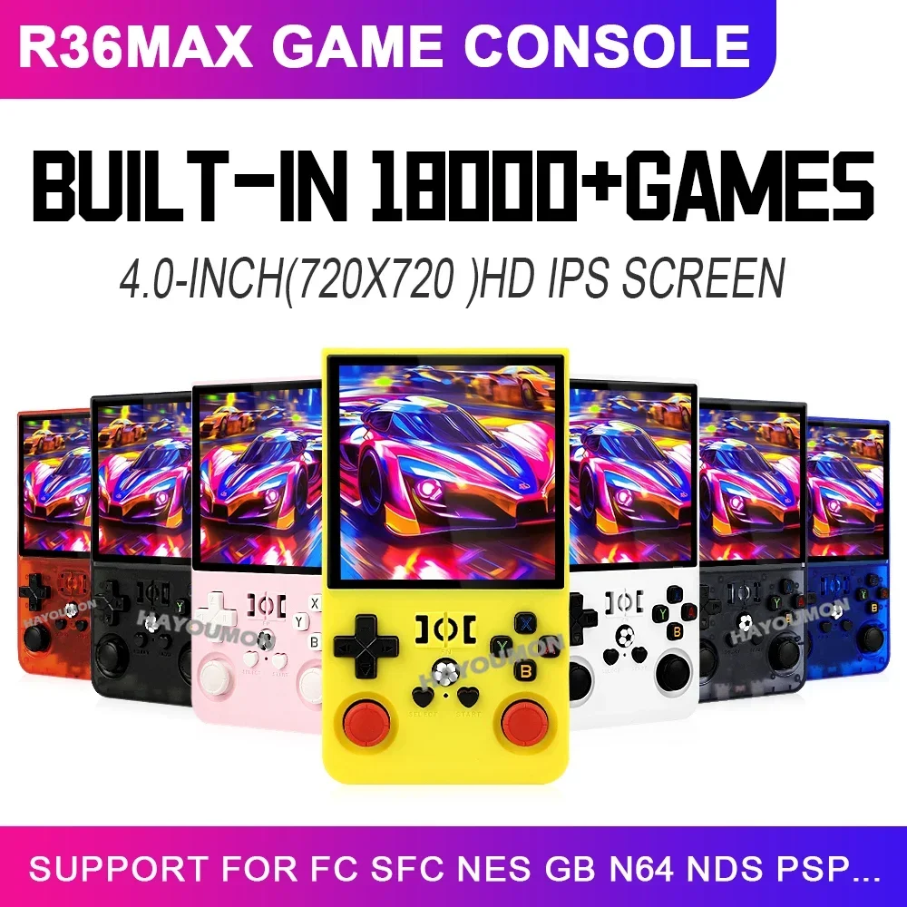R36 Max Portable Pocket Handhe - Gaming Console R36 Max recension och pris