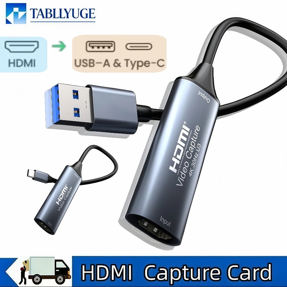 USB-C 2.0/3.0 HDMI Video Captu - Gaming Console Pc recension och pris