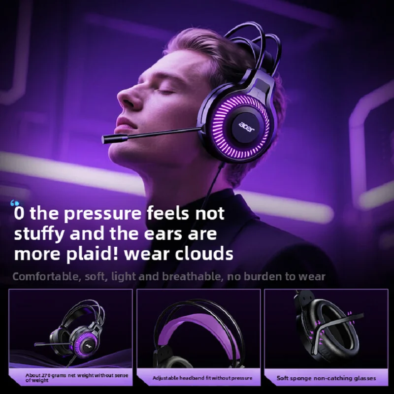 Acer Gaming Headset Gamer 7.1  - Gaming Console Vr Headset recension och pris