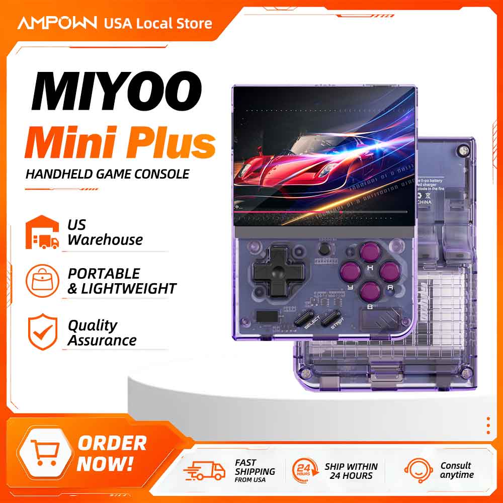 Miyoo Mini+ Retro Handheld Gam - Gaming Console In Chinese recension och pris