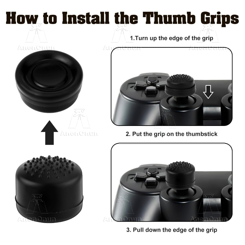 8PCS Thumb Grip Caps Controlle - Gaming Console Pc recension och pris