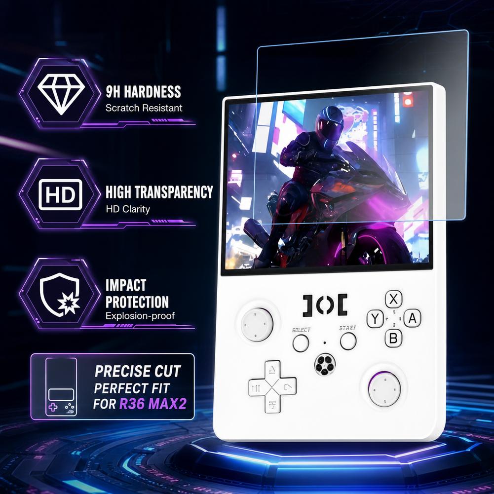 Tempered Glass Screen Protecto - Gaming Console R36 Max recension och pris