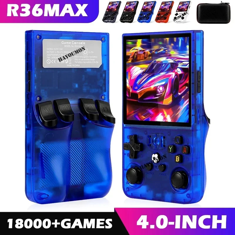 R36 Max Portable Handheld Retr - Gaming Console R36 Max recension och pris