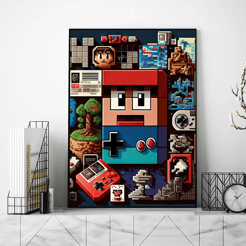Hot Games Console Collage in P - Gaming Console Picture recension och pris