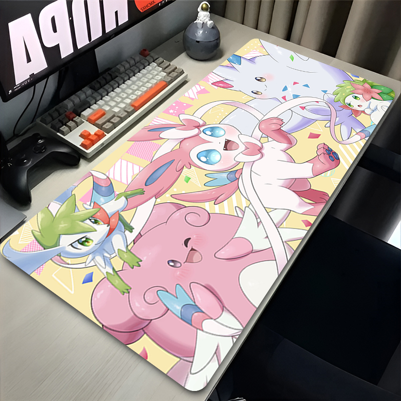 Large Pink Cute Mousepad XXL G - Gaming Console Desk recension och pris