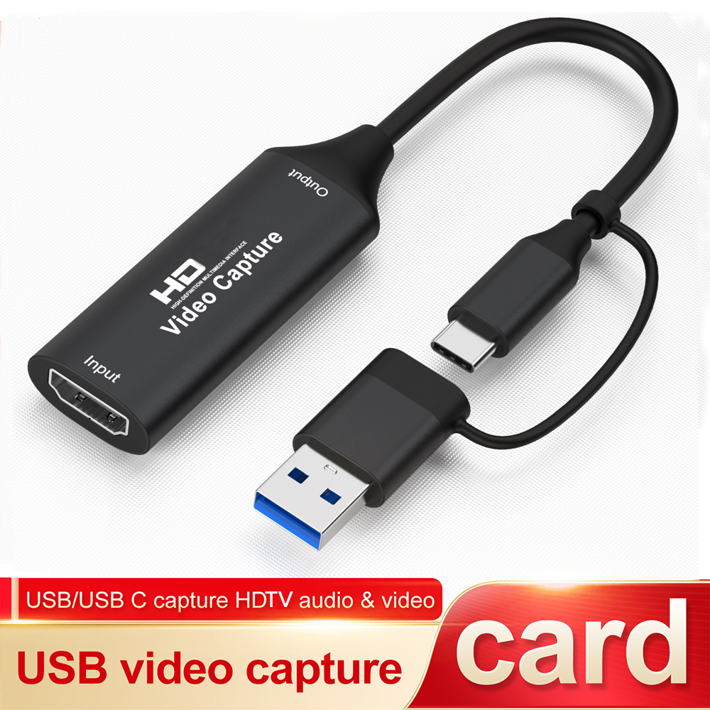 4K HDMI-compatible USB Video C - Gaming Console Pc recension och pris