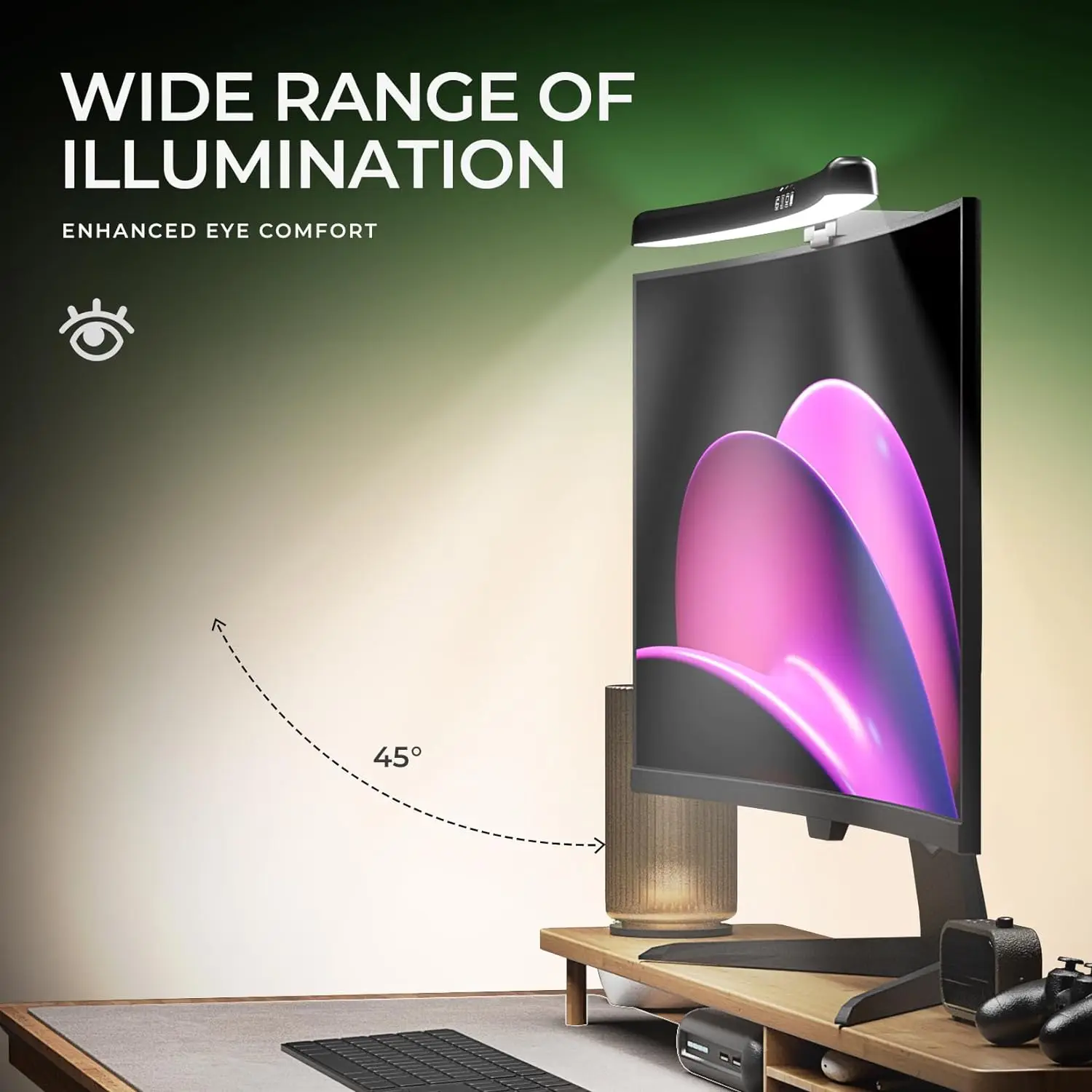 Computer Monitor Light Bar RGB - Gaming Console Desk recension och pris