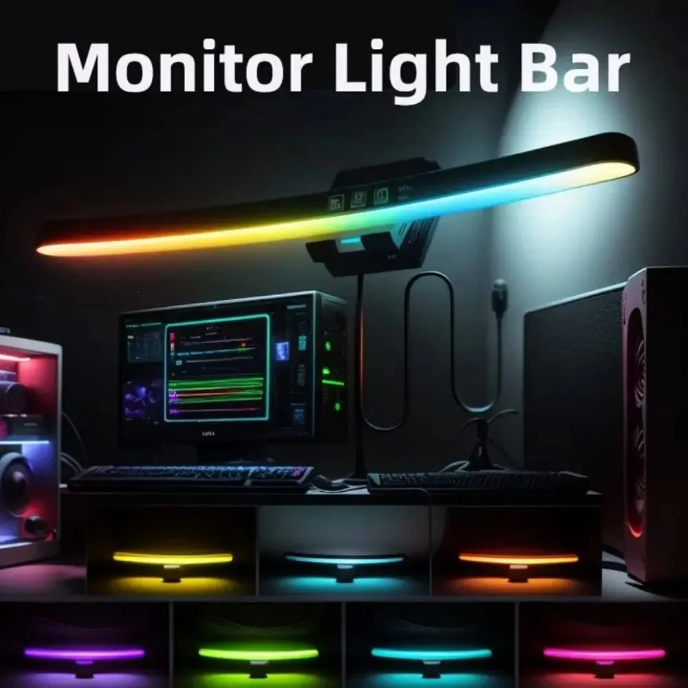 Computer Monitor Light Bar RGB - Gaming Console Desk recension och pris